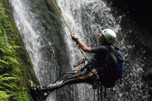 Canyoning na ilha de são Jorge